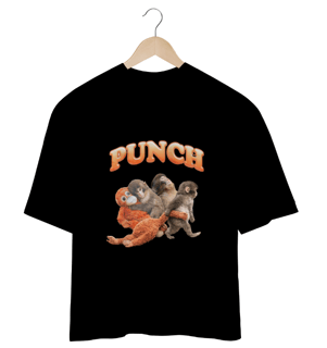 Nome do produto Camiseta Oversized Punch