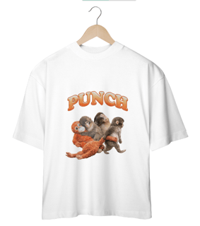 Nome do produto Camiseta Oversized Punch