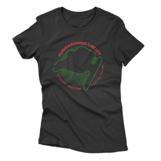 Camiseta Feminina Hungaroring Circuit