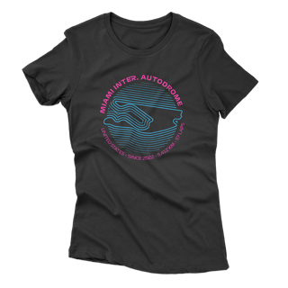 Camiseta Feminina Miami International Autodrome