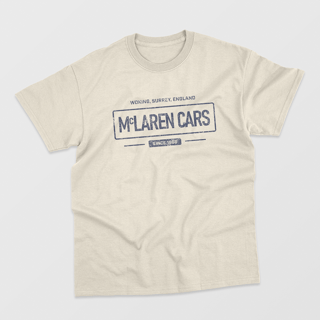 Camiseta Pima Unissex McLaren Retrô