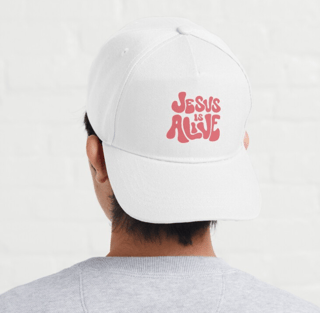 Nome do produto Boné Jesus is Alive