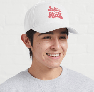 Nome do produto Boné Jesus is Alive