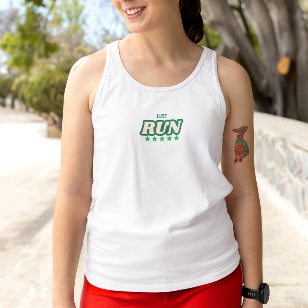 Nome do produto: Regata Fem Sport Dry UV Just Run