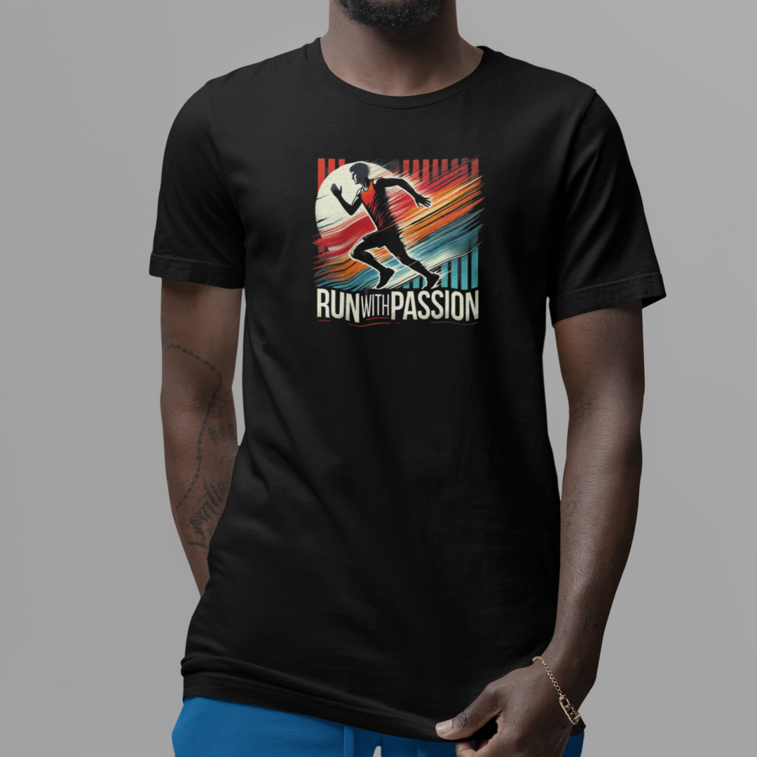 Nome do produto: T -Shirt Run With Passion
