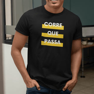 Nome do produto T - Shirt Corre que passa