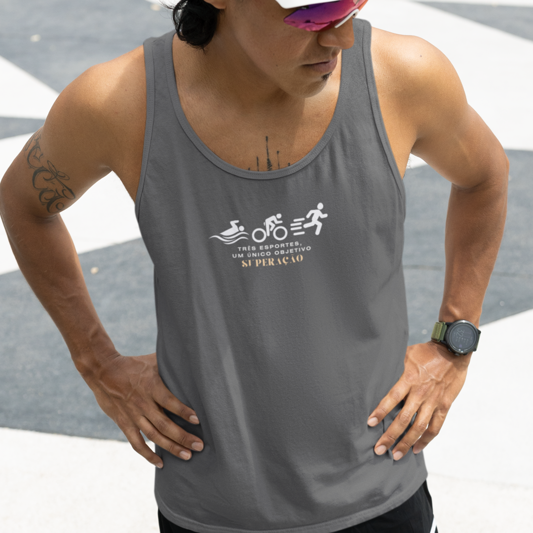 Nome do produto: Regata Masc Sport Dry UV Superação