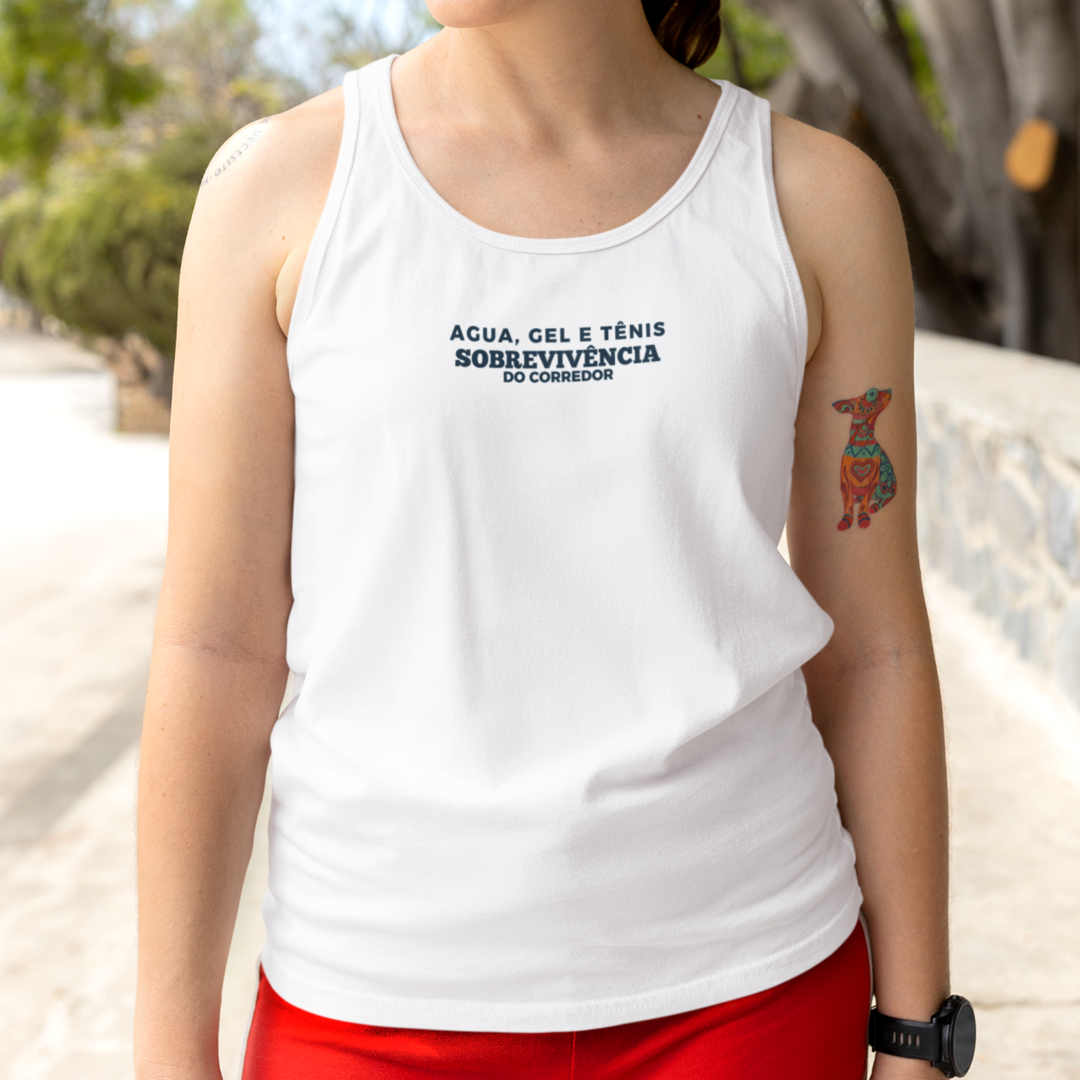 Nome do produto: Regata Fem Sport Dry UV Sobrevivência