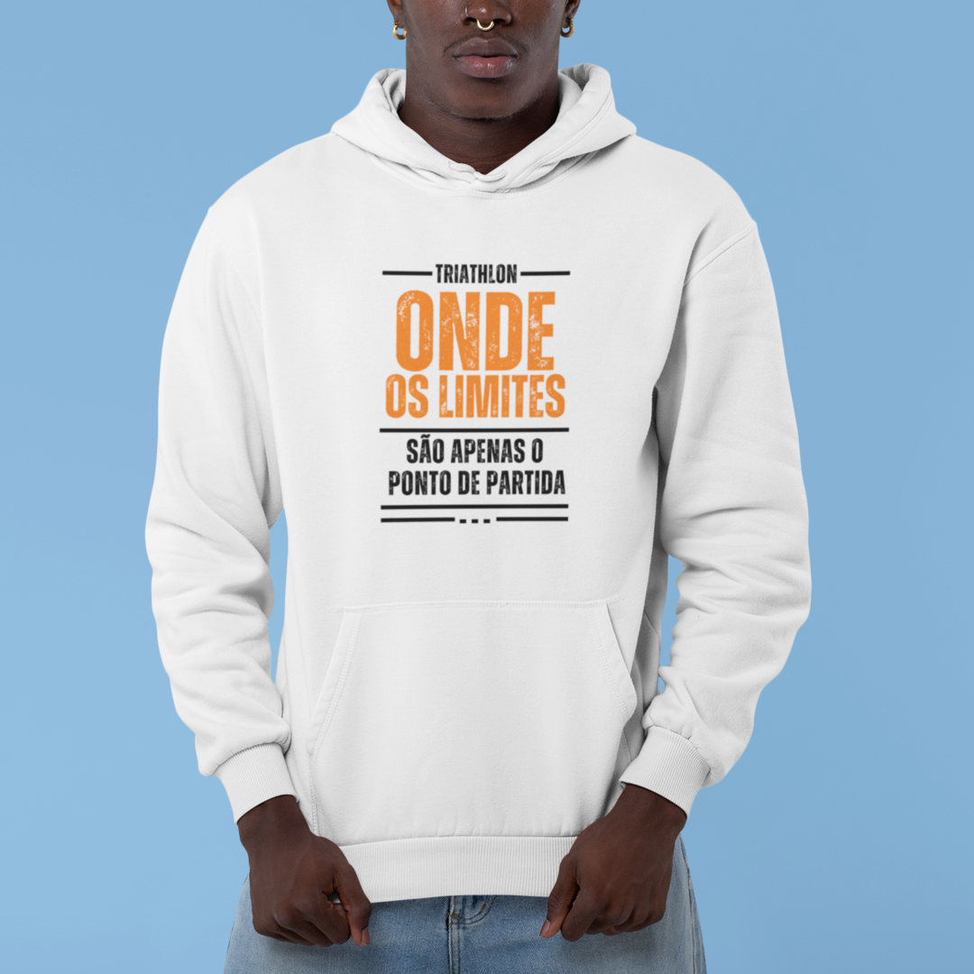 Nome do produto: Moletom Canguru Triathlon