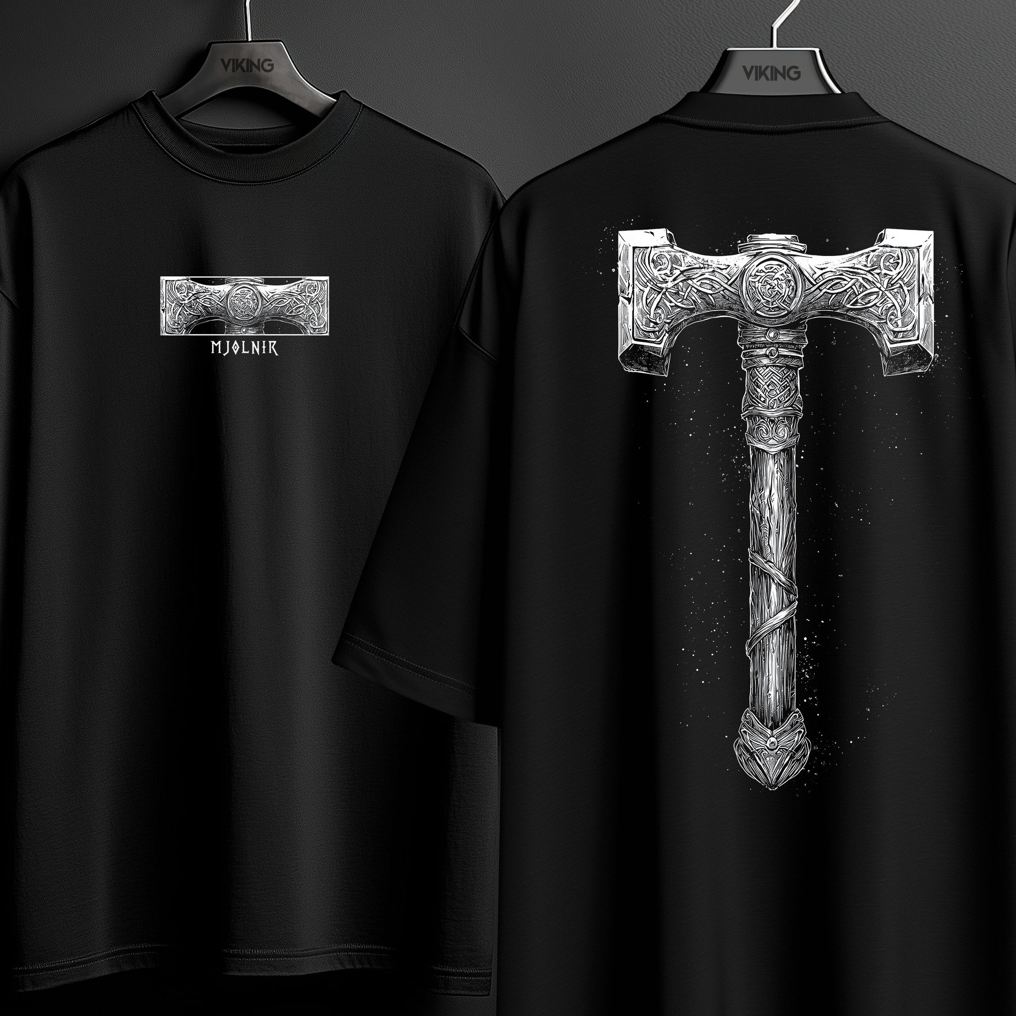 Camiseta Oversized - Mjolnir