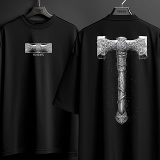 Camiseta Oversized - Mjolnir