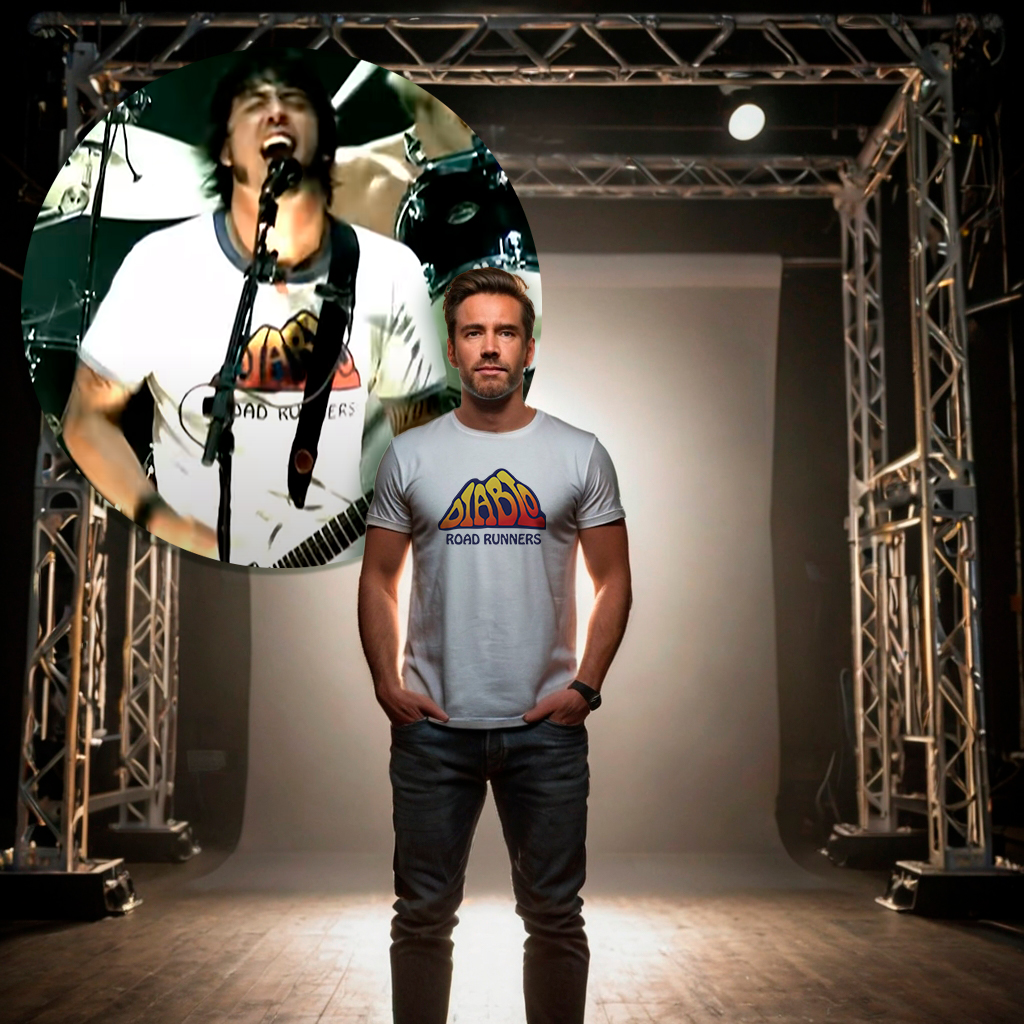 Nome do produto: Camiseta All My Life Dave Grohl - Diablo Road Runners