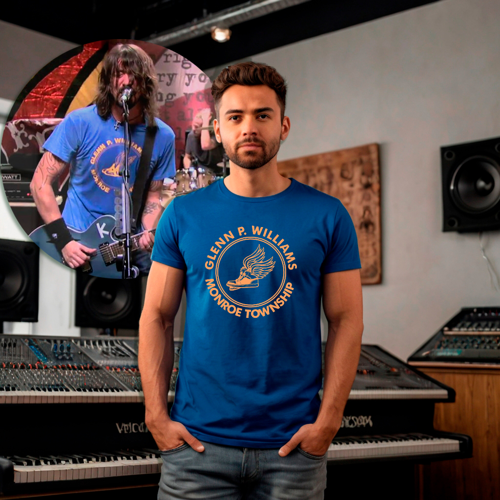Nome do produto: Camiseta Glenn P. Williams - Dave Grohl Wasting Light 