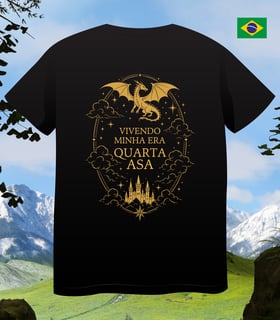 Camiseta Unissex - Vivendo minha era Quarta Asa
