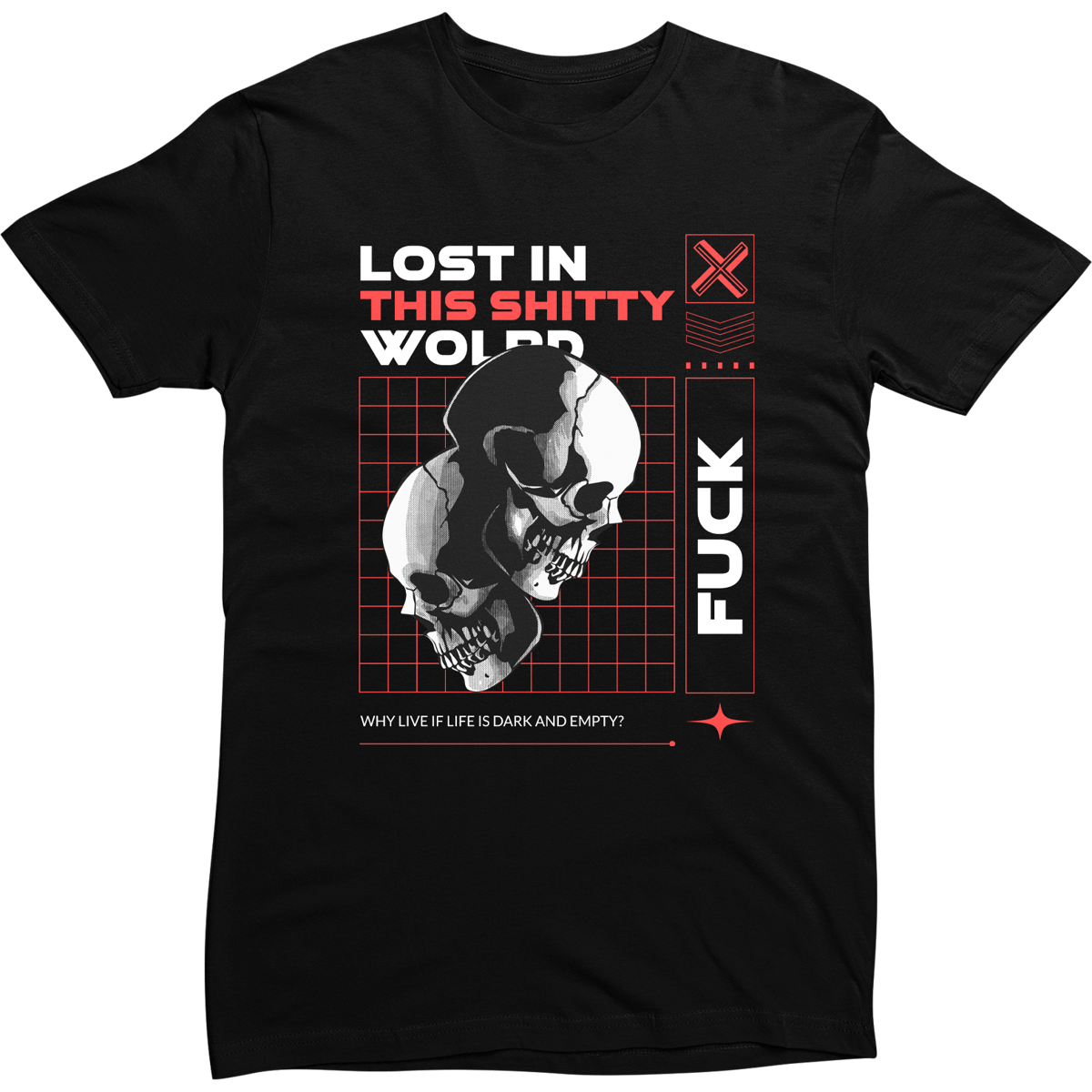Nome do produto: Camiseta Shitty World (Standard)