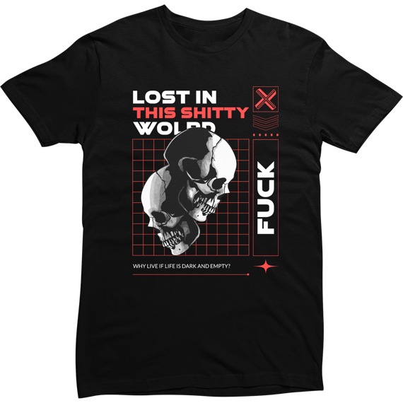Camiseta Shitty World (Standard)