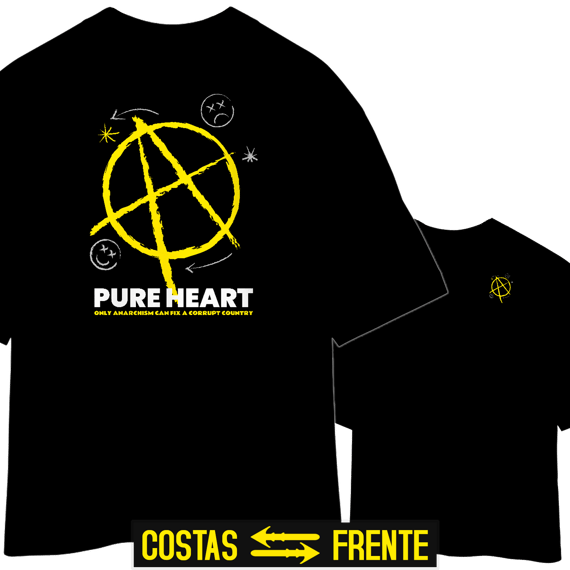 Camiseta Oversized Anarquia (Premium)
