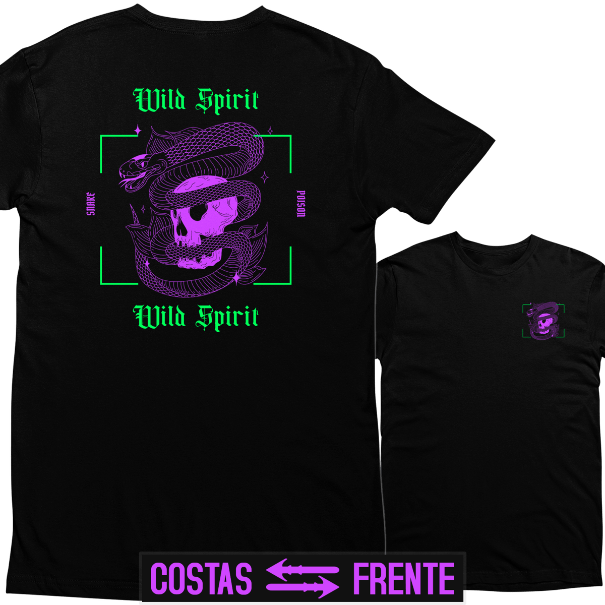 Nome do produto: Camiseta Wild Spirit (Premium)