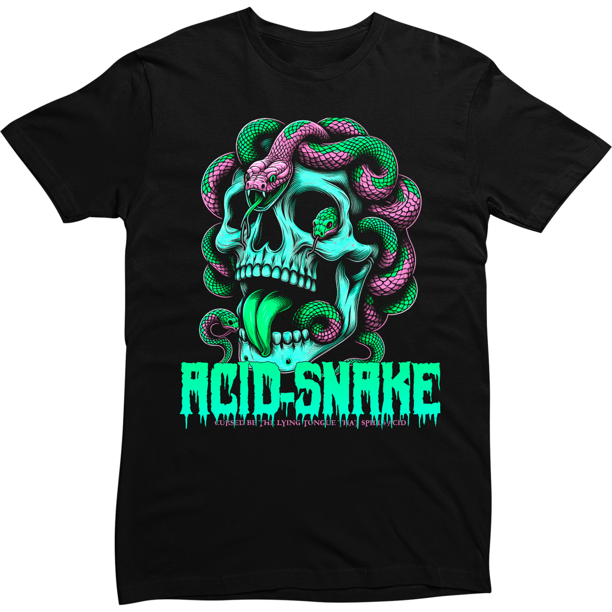 Nome do produto: Camiseta Acid-Snake (Standard)