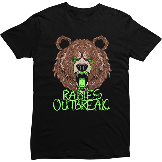 Camiseta Rabies Outbreak (Standard)