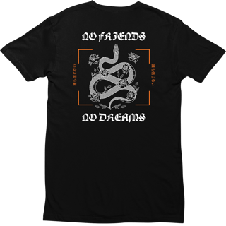 Nome do produto Camiseta No Friends (Premium)