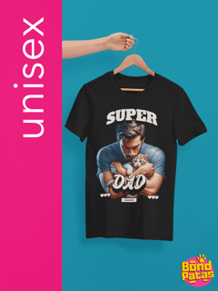 Camisa Super Dad Cat Unisex