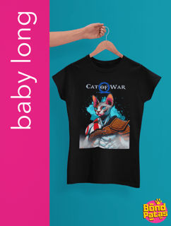 Camisa Cat Of War Baby Long