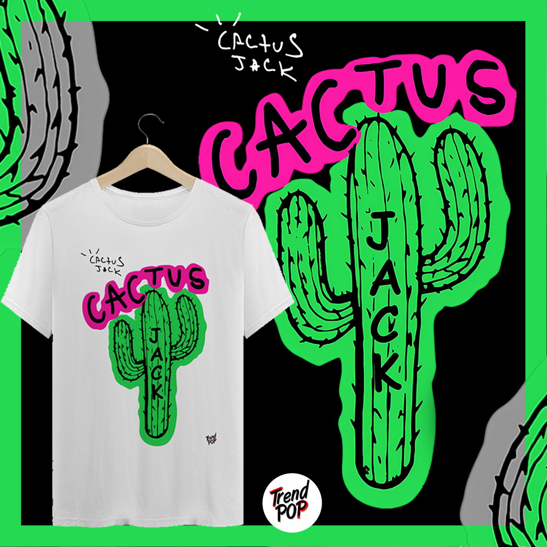 Nome do produto: Camiseta Cactus Jack Travis Scott