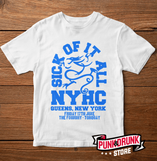 Camiseta Sick of It All - Flyer
