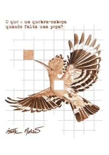 Nome do produto O que é um quebra-cabeça quando falta uma peça? [Poster]