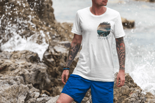 Nome do produto  Camiseta Manga Curta Caveira Surf 10