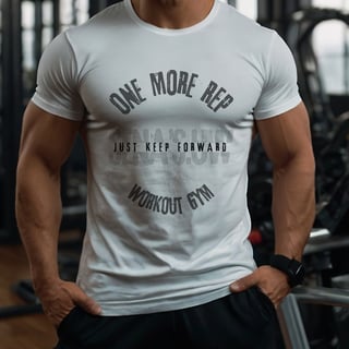 Camiseta One More Rep Sport Dry UV