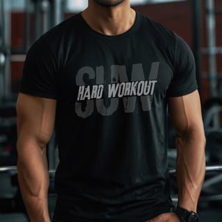 Camiseta SUW Hard Workout Sport Dry UV