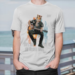 Nome do produto T-Shirt Tiger Guns N