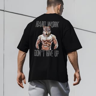 Nome do produto Oversized Wolf Hard Work