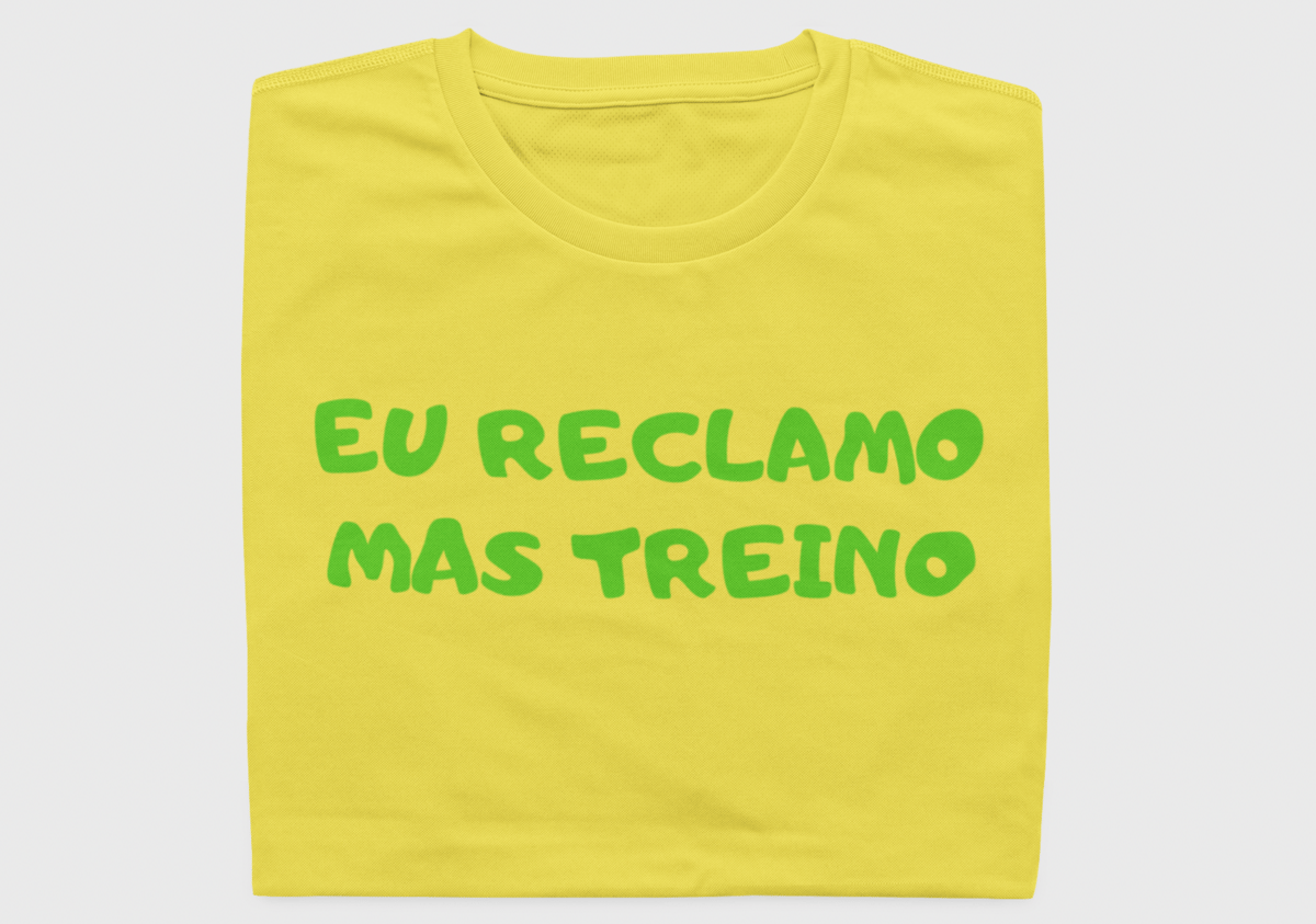 Nome do produto: Eu reclamo mas treino