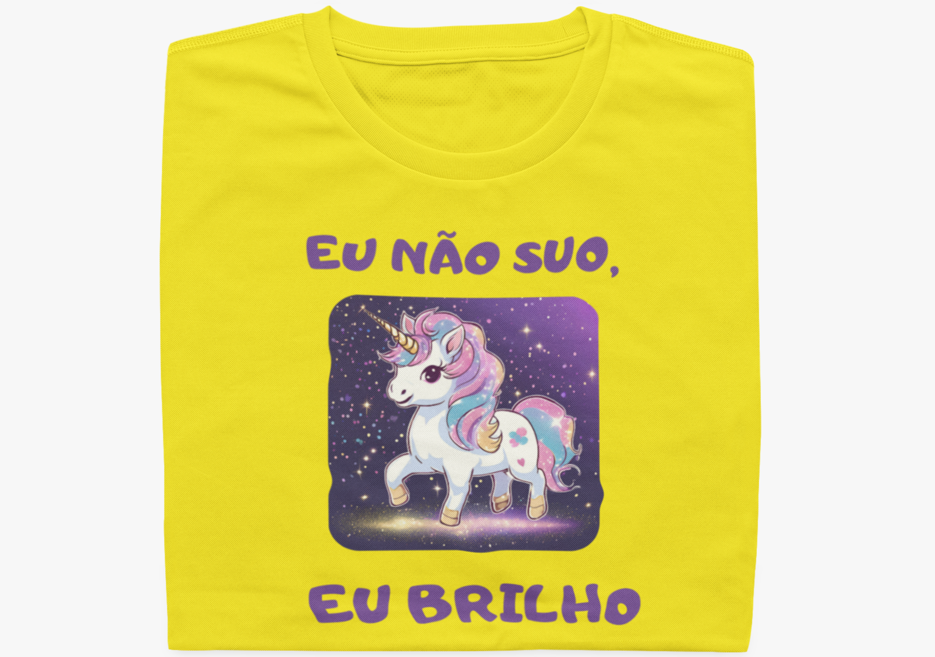 Eu não suo, eu brilho