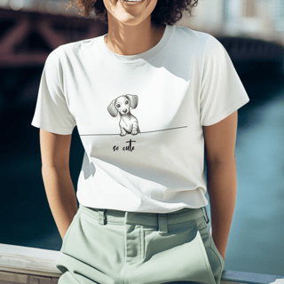 Nome do produto T-Shirt So Cute Salsicha 01
