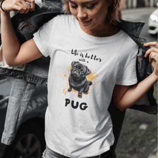 Nome do produto T-Shirt Pug 01