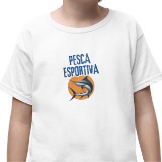 Nome do produto T-Shirt Infantil Pesca Esportiva Marlim