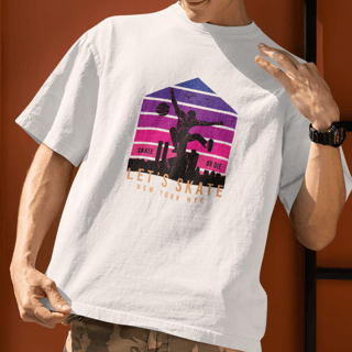 Nome do produto T-Shirt Oversized Lets Skate