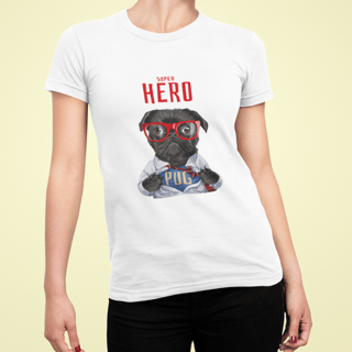 Nome do produto Baby Long Pug Super Hero