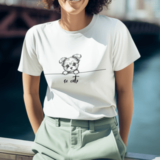 Nome do produto T-Shirt So Cute Yorkshire 02