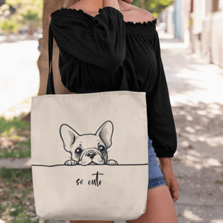 Nome do produto Ecobag So Cute Bulldog Francês 02