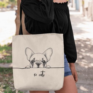 Nome do produto Ecobag So Cute Bulldog Francês 01