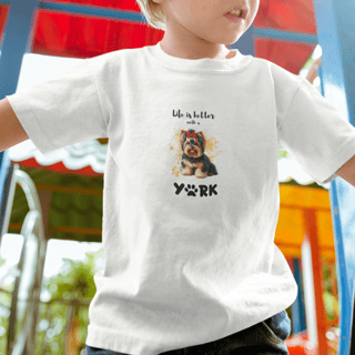 Nome do produto T-Shirt Infantil Yorkshire I