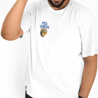 Nome do produto T-Shirt Plus Size Pesca Esportiva Tucunaré