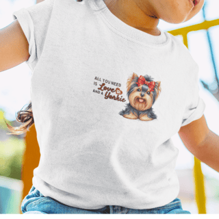 Nome do produto T-Shirt Infantil Yorkshire J