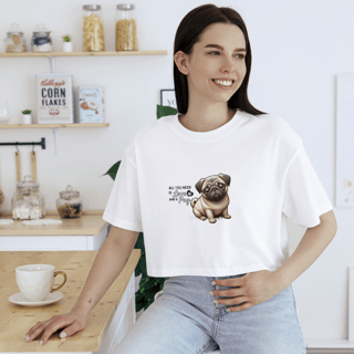 Nome do produto Cropped Pug 06