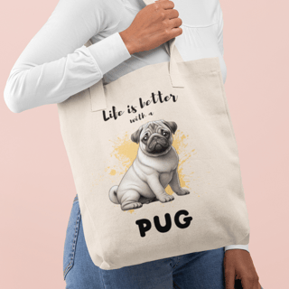 Nome do produto Ecobag Pug 04